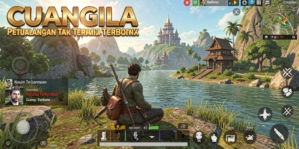 Tampilan gameplay menakjubkan di dunia terbuka CUANGILA.