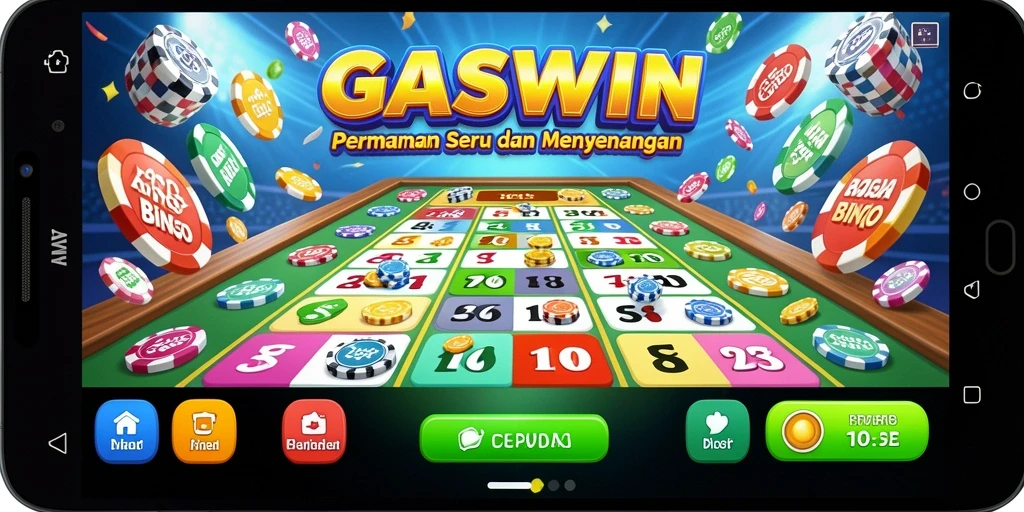 Tampilan gameplay Bingo yang seru dan penuh interaksi.