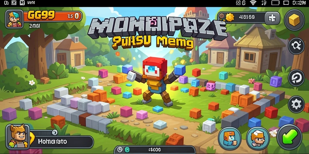 Screenshot gameplay GG99 menampilkan tantangan puzzle menarik.