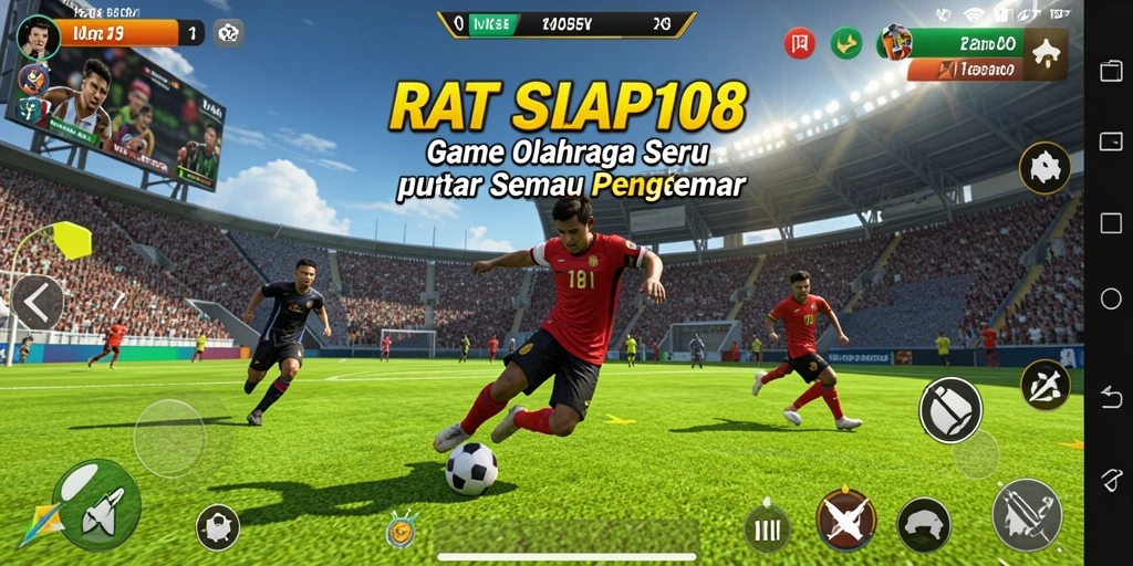 Tampilan gameplay seru dan interaktif dalam SIAP108.